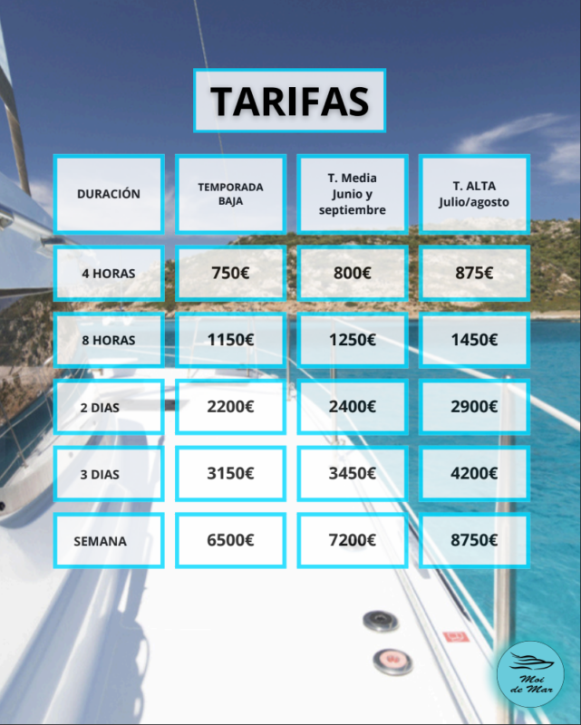 precios alquilar catamarán vigo