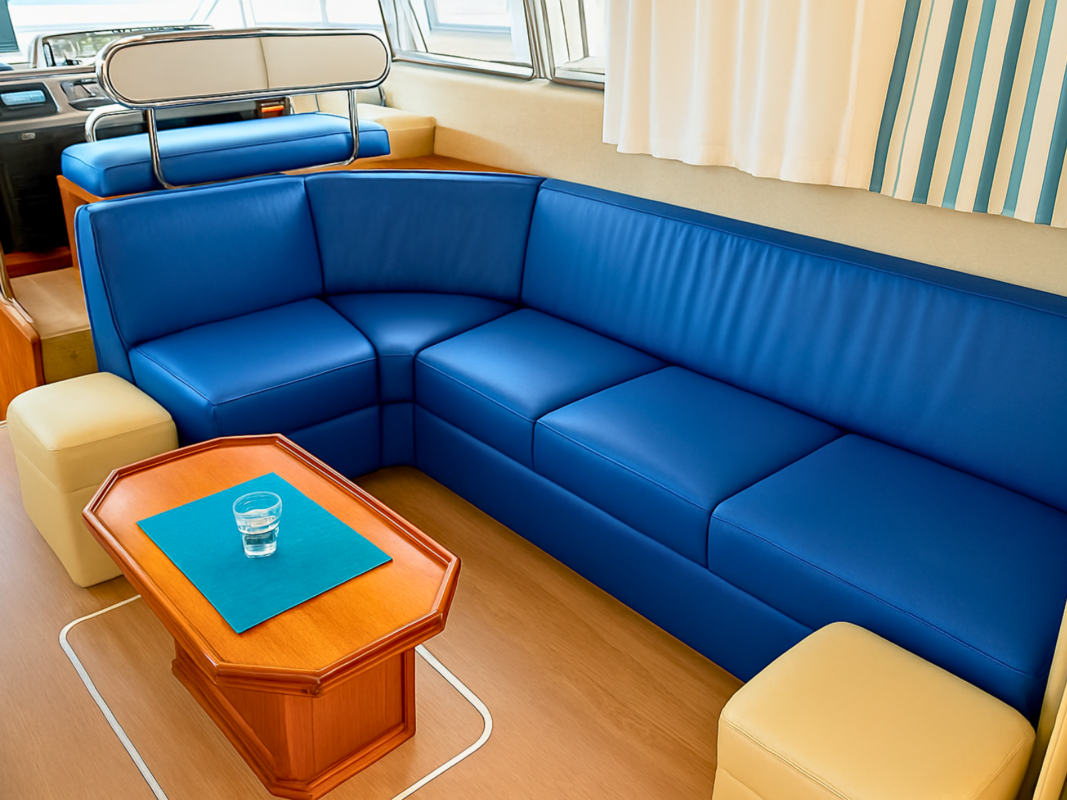 interior yate alquiler