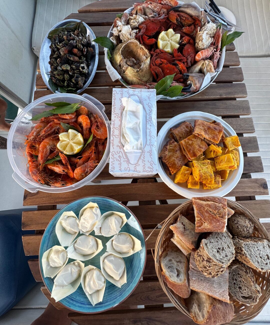 degustaciones gastronómicas en barco